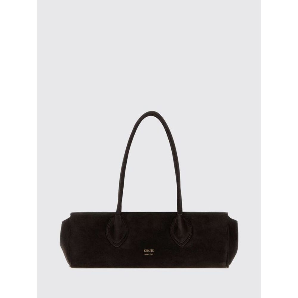 Khaite Women Khaite Donna Suede Shoulder Bag With Double Handle